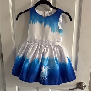 Disney Blue and White Kids Dress
